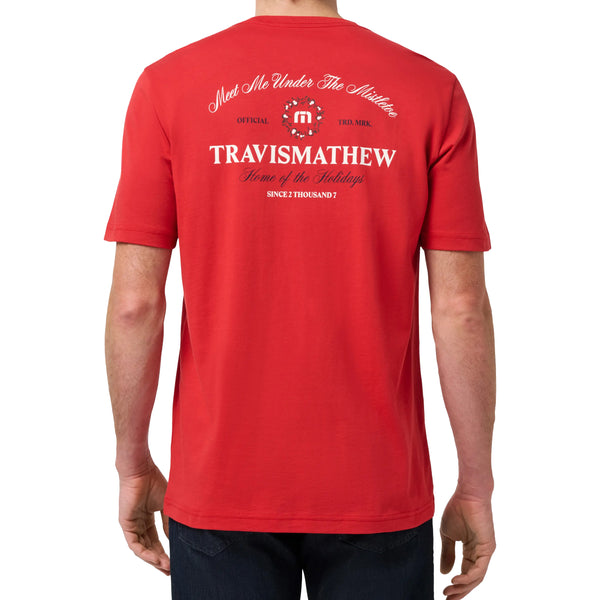 Men's TravisMathew Present Stack Short Sleeve Tee
