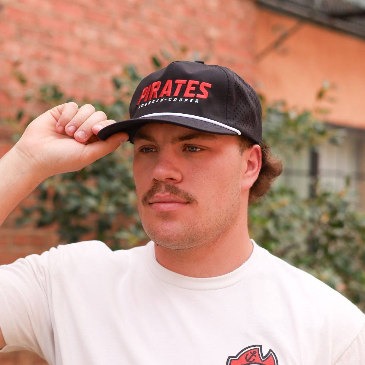 Adult QuarterFour Lubbock-Cooper Pirates Rope Cap