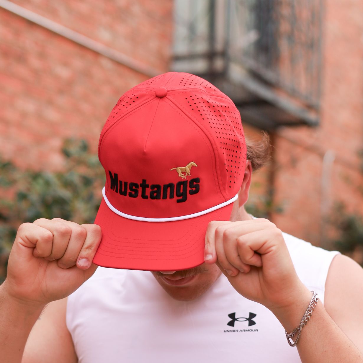 Adult QuarterFour Coronado Mustangs Rope Cap