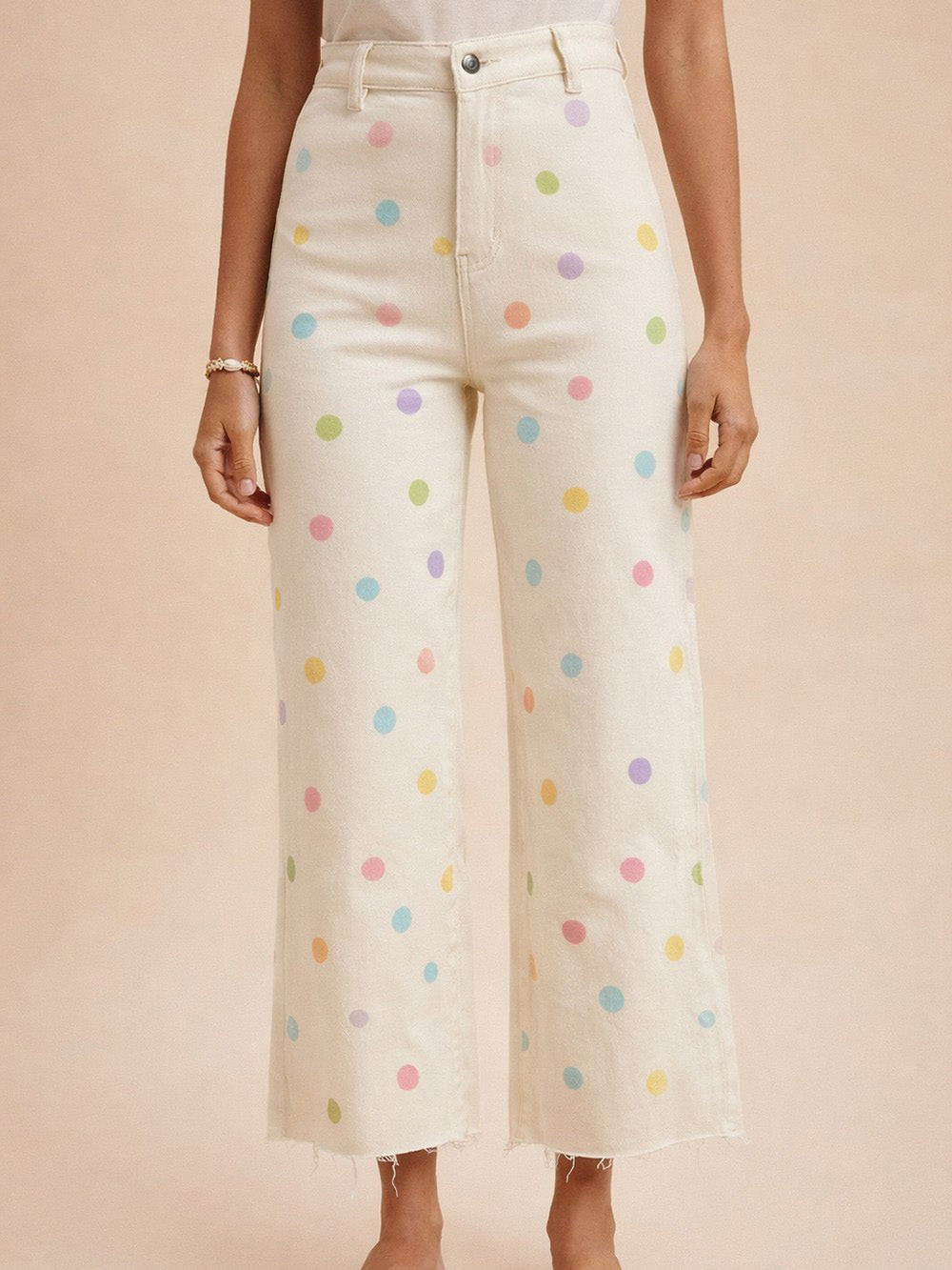 Women's Pastel Polka Dot Jean