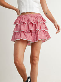 Women's Ruffle Mini Skort