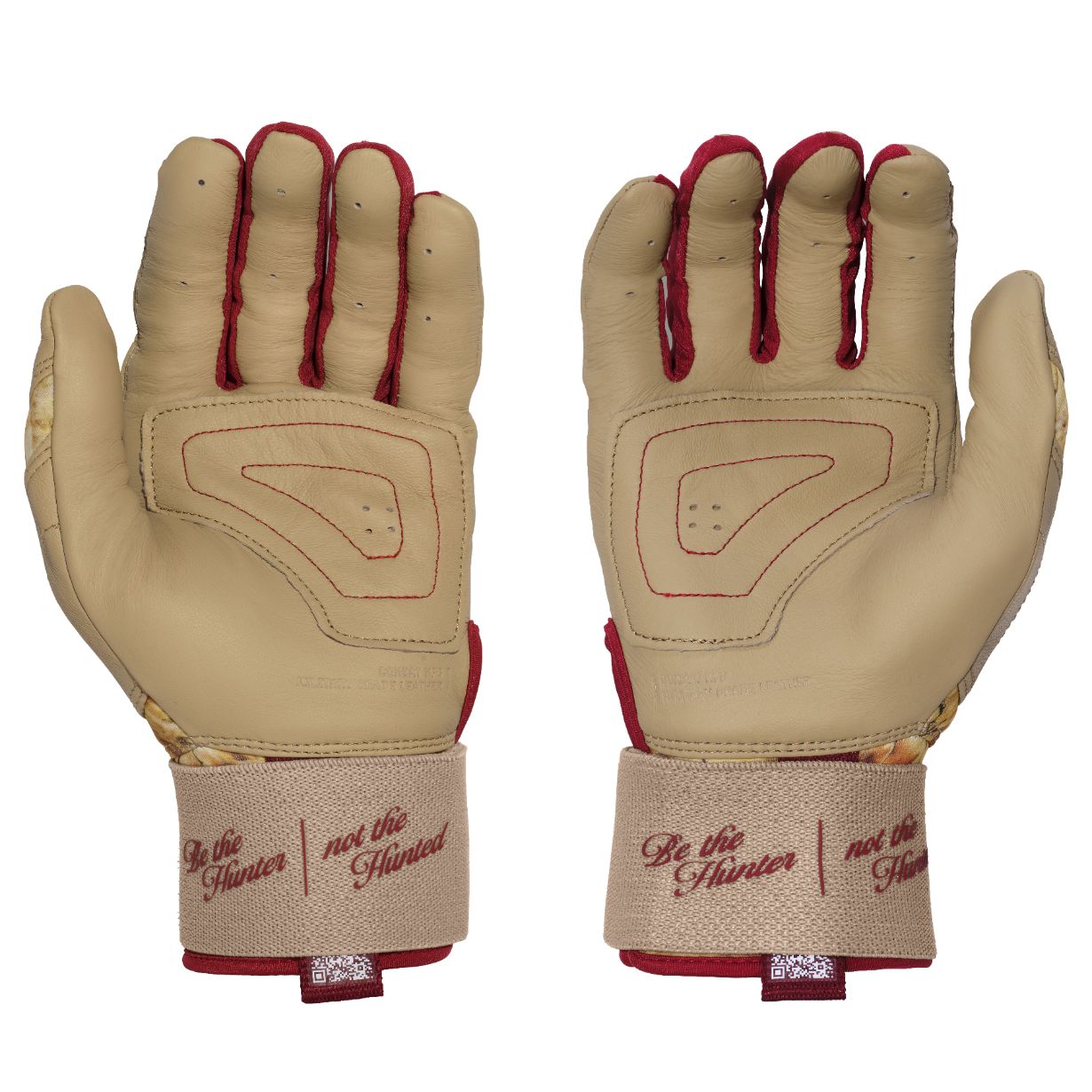 Adult COMBAT MFG Long Strap Batting Gloves