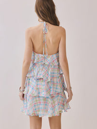 Women's Plaid I'm Here Dress