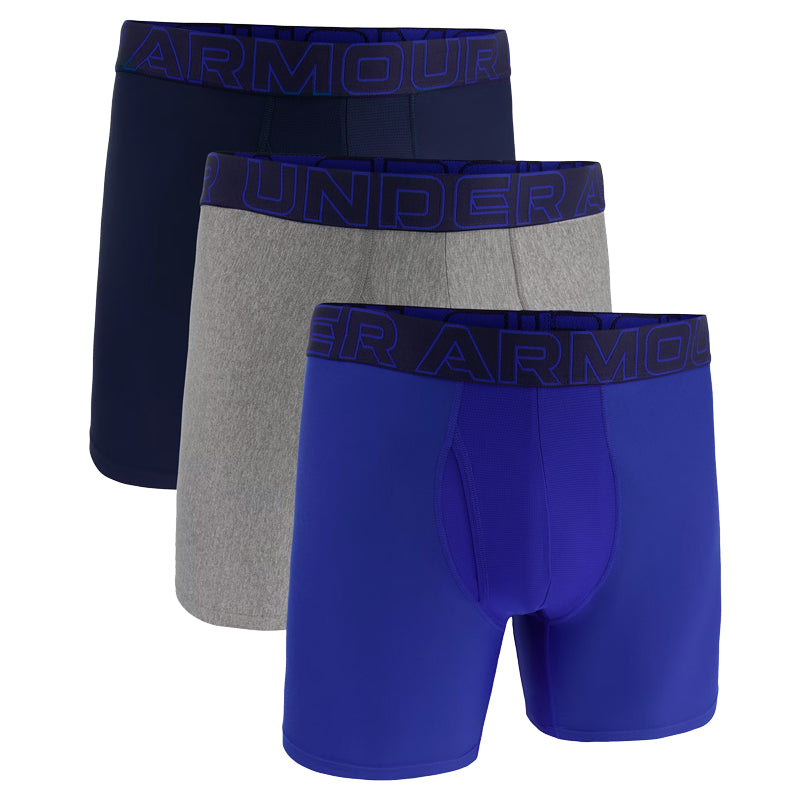 Men's Under Armour Performance 6" Cotton 3PK Boxerjock