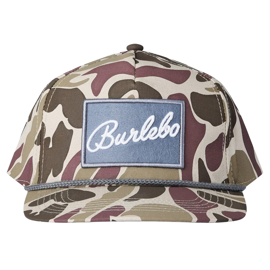 Adult Burlebo Grey Patch Cap