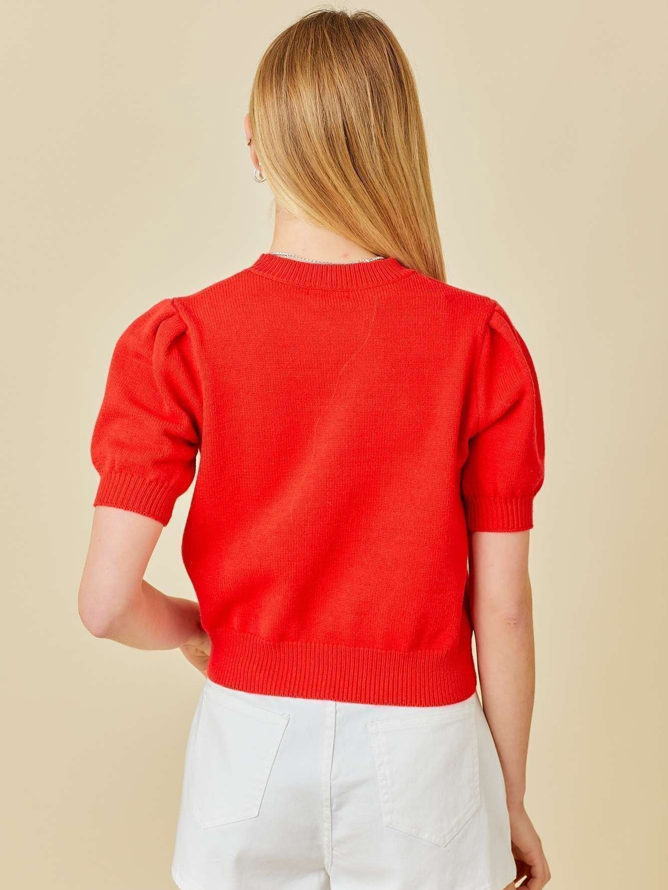 Women's Puff Sleeve Top
