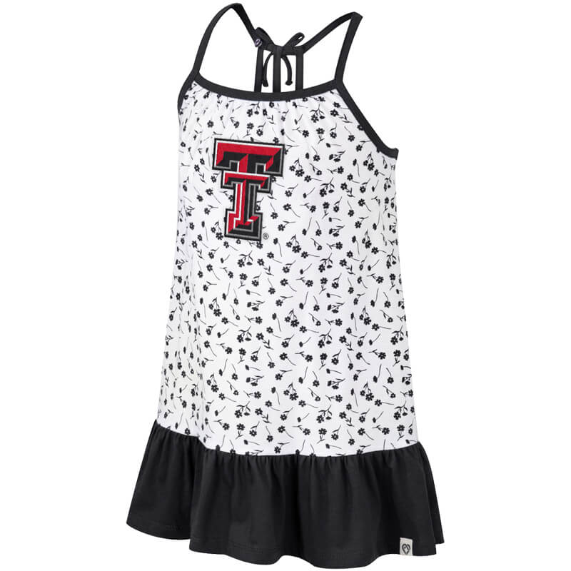 Toddler Colosseum Texas Tech Robin Floral Dress