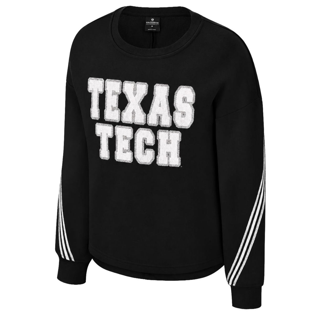 Women's Colosseum Texas Tech Sydney Chenille Crew