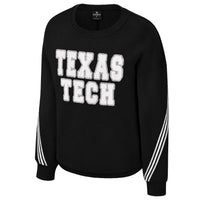 Women's Colosseum Texas Tech Sydney Chenille Crew