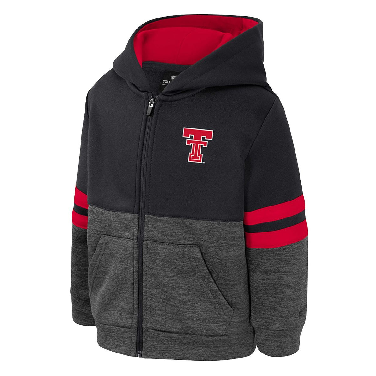 Toddler Boys' Colosseum Texas Tech Bandit Full Zip Hoodie