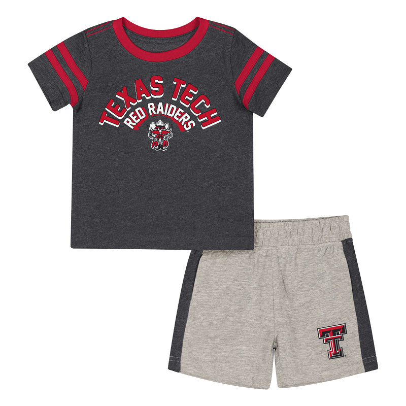 Infant Colosseum Texas Tech Wade S/S Tee & Shorts