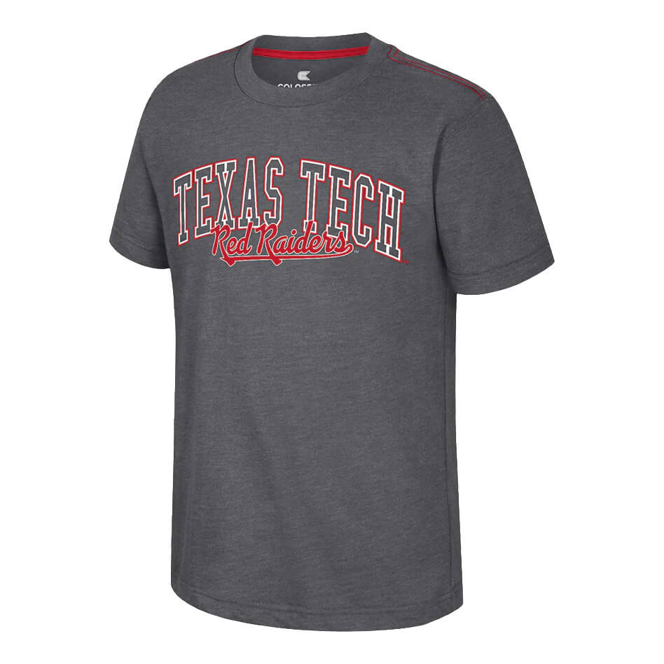 Youth Colosseum Texas Tech Coach S/S Tee