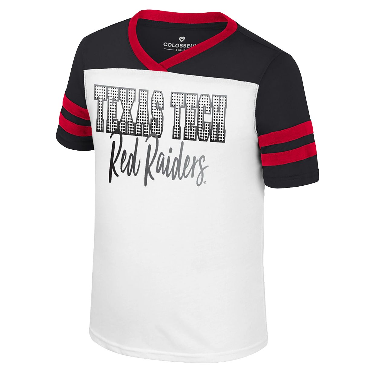 Youth Girls' Colosseum Texas Tech Missy S/S Tee
