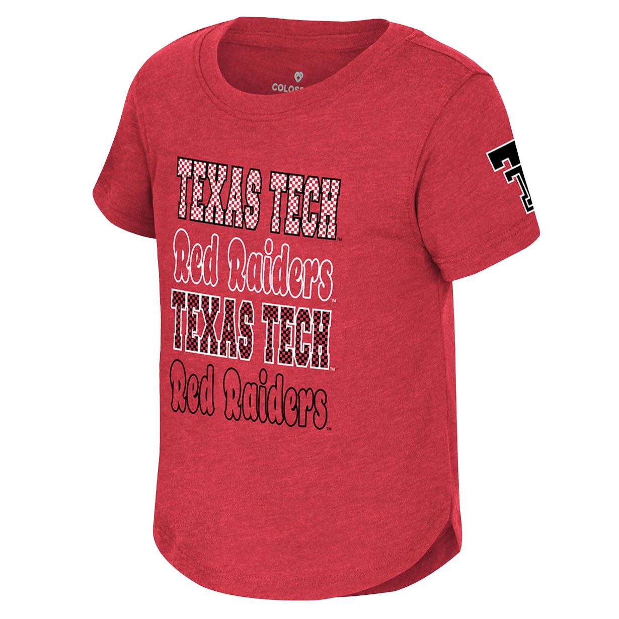 Youth Girls' Colosseum Texas Tech Bluey S/S Tee