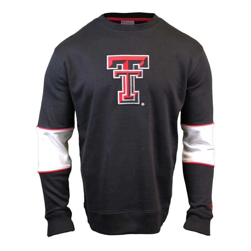 Men's Champion Texas Tech Super Fan Crew Pullover
