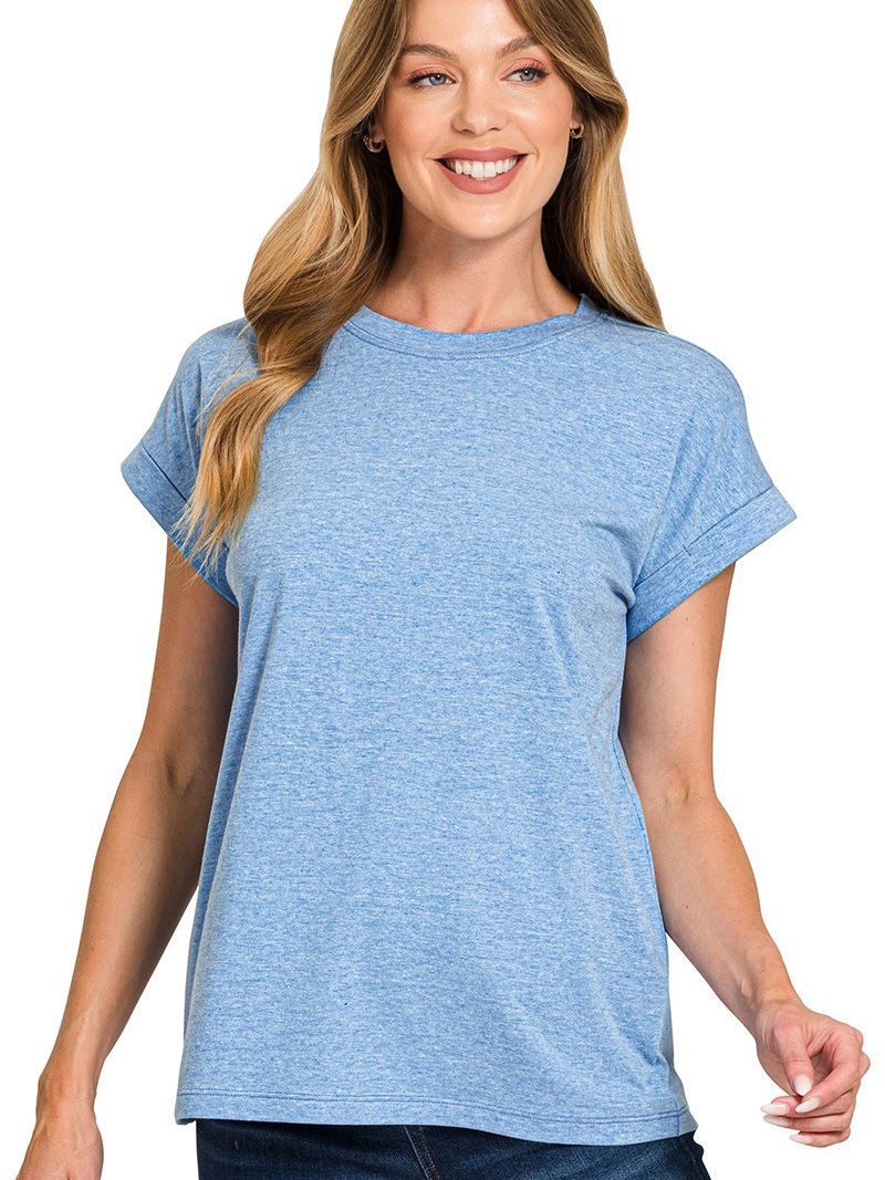 Women's Simple White Tee