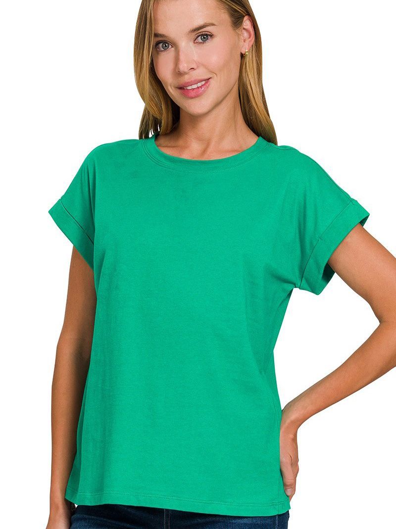 Women's Simple White Tee