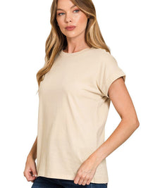 Women's Simple White Tee