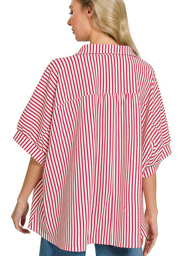Women's Oversized Button Down