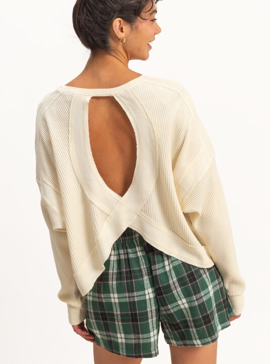 Women's Open Back Top