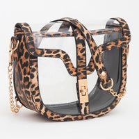 Clear Saddle Bag