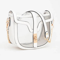 Clear Saddle Bag