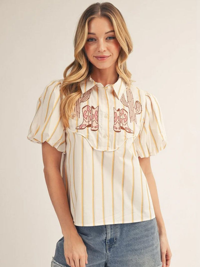 Women's Boot Scootin' Blouse
