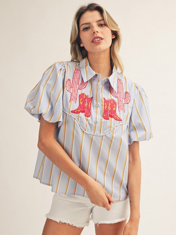 Women's Boot Scootin' Blouse