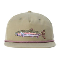 Adult Duck Camp Grandpa Rainbow Trout Cap