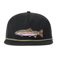 Adult Duck Camp Grandpa Rainbow Trout Cap