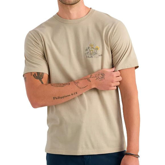 Men's Huk Sun Draft S/S Tee
