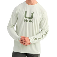 Men's Huk Icon L/S Crew