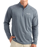 Men's Huk Airweight Quarter Zip