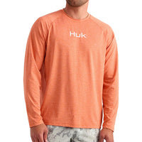 Men's Huk Airweight L/S Crew