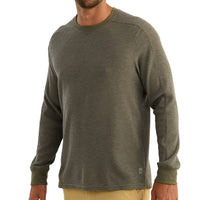 Men's Huk Waffle L/S Crew