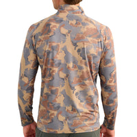 Men's Huk Airweight Print Quarter Zip
