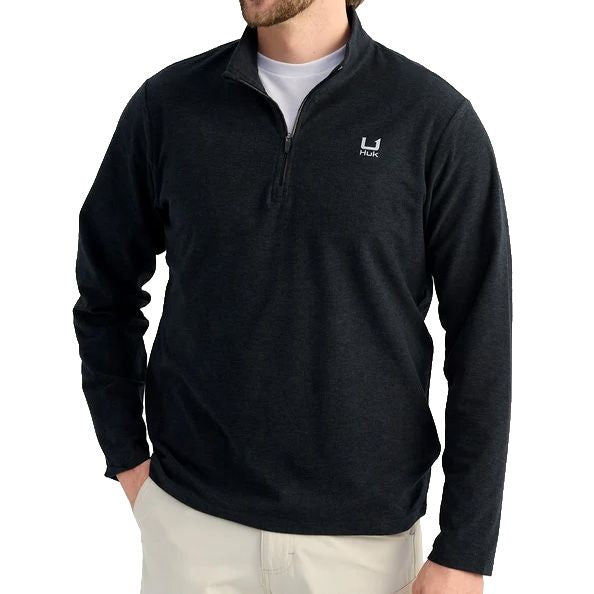 Men's Huk Leeward Lightweight Fleece Quarter Zip