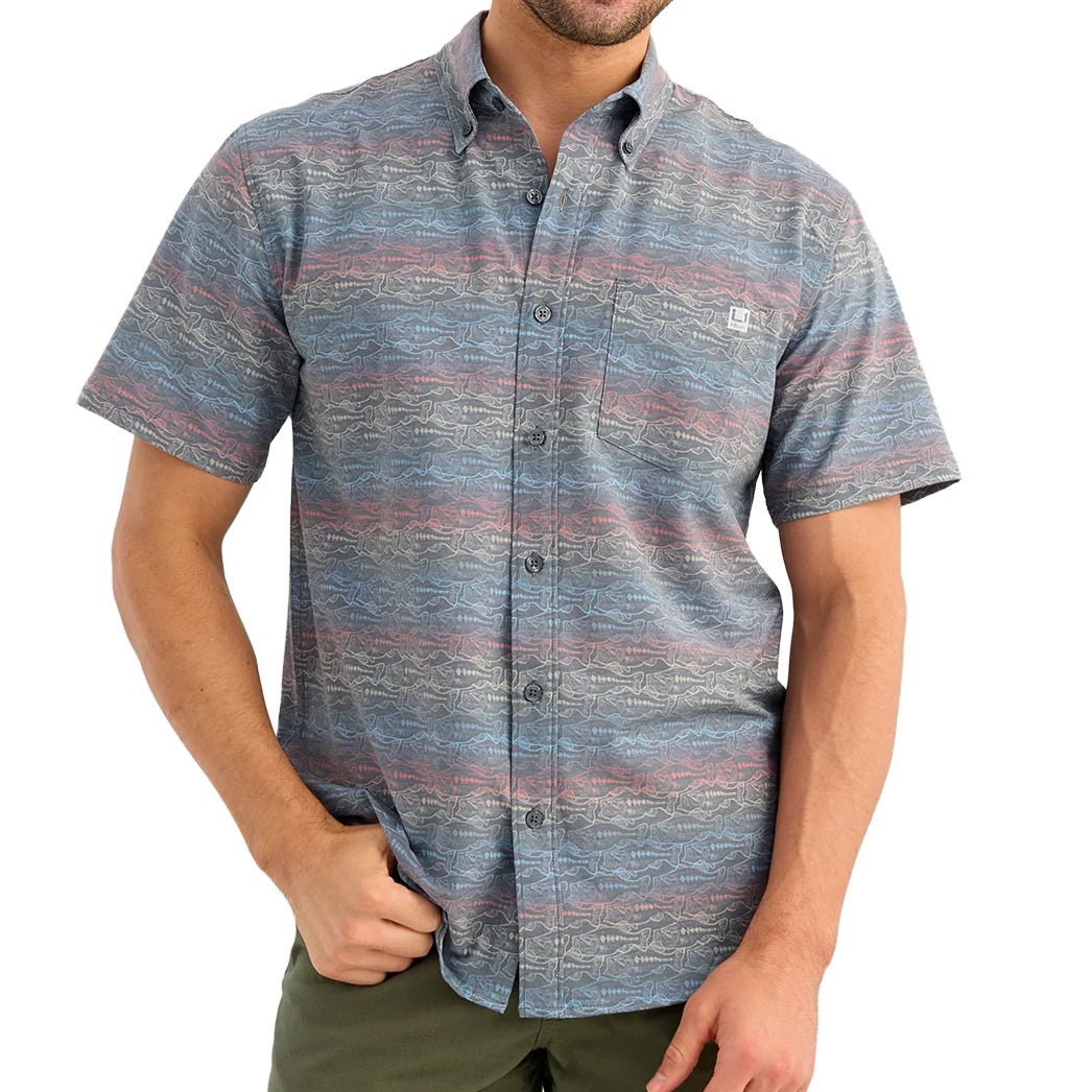 Men's Huk Kona KC Printed Shirt