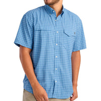 Men's Huk Tide Point S/S Print Shirt
