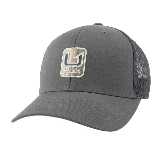 Adult Huk Stacked U Trucker Cap
