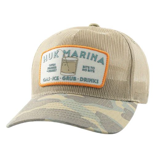 Men's Huk Marina Mesh Trucker Cap