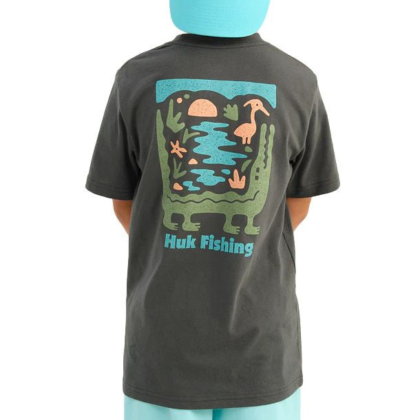 Youth Boys Huk Block Play S/S Tee