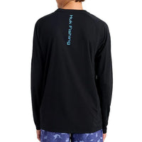 Youth Boys' Huk Pursuit L/S Performance Crew