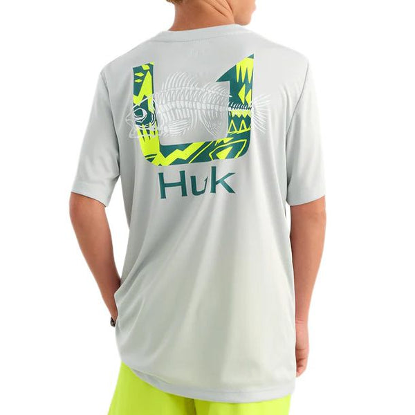 Youth Boys' Huk Pursuit Vibes S/S Performance Crew