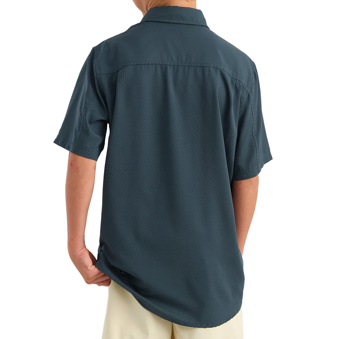 Youth Boys' Huk Tide Point S/S Shirt