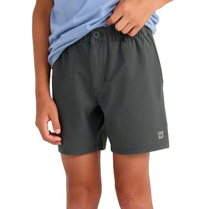 Youth Boys' Huk Shoreside Solid Short