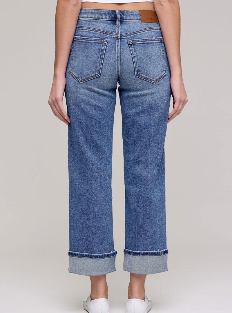 Women's Cuff Jeans