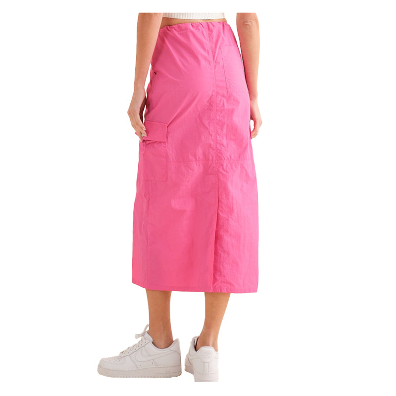 Women's Drawstring Cargo Skirt