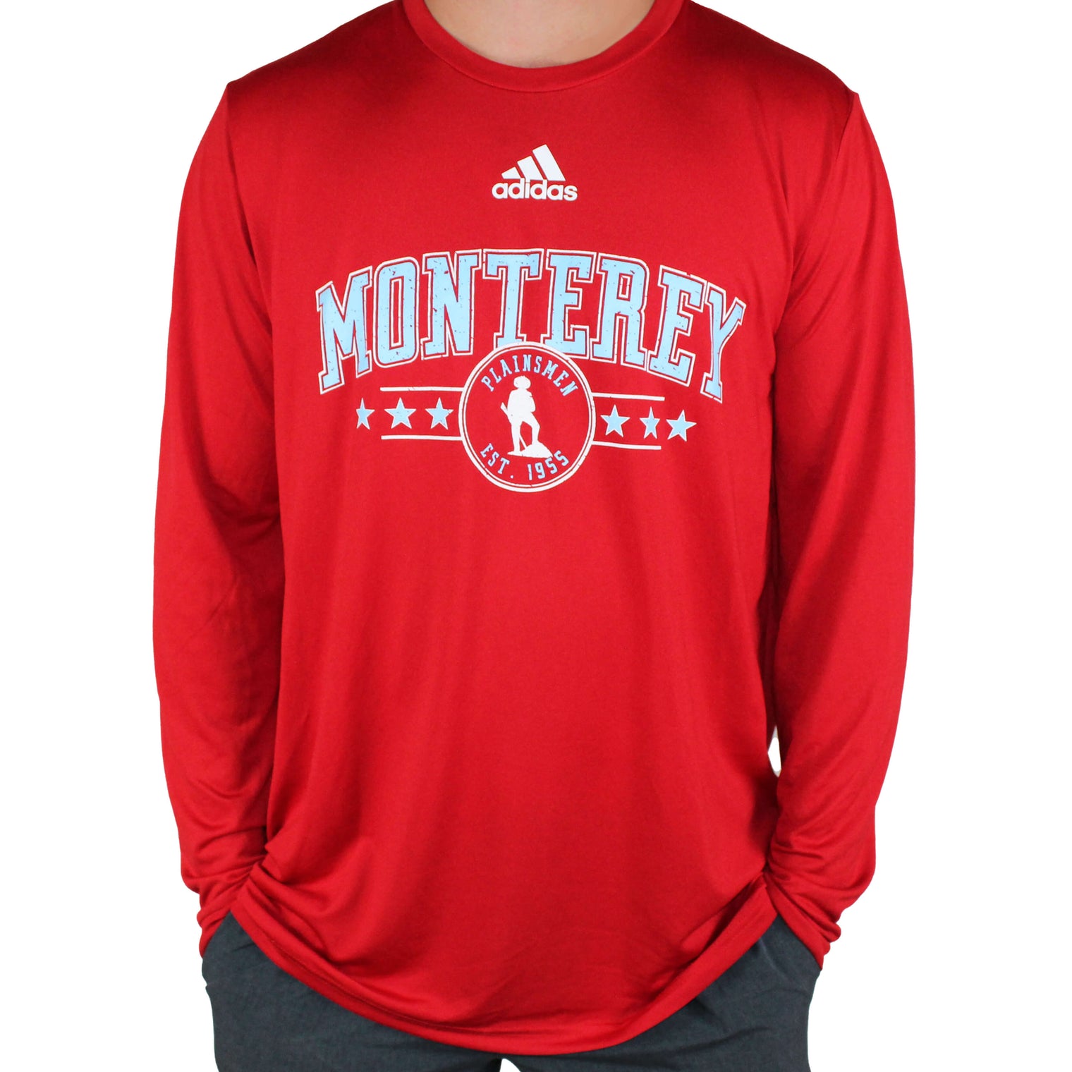 Men's adidas Monterey L/S Pregame Tee