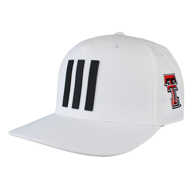 Adult adidas Texas Tech Three Stripes Tour Cap